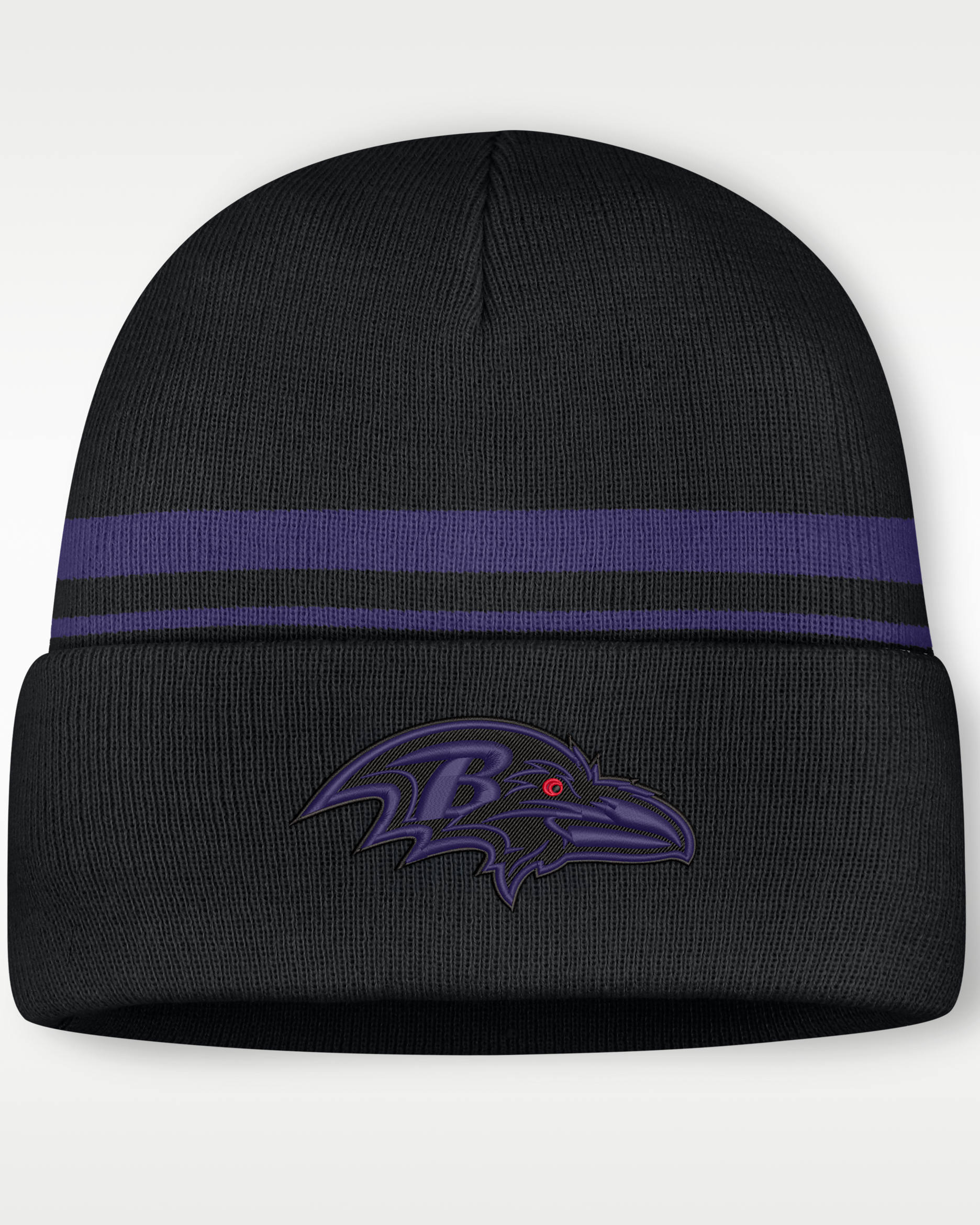Baltimore Ravens Primetime Utility Men's Nike NFL Cuffed Beanie